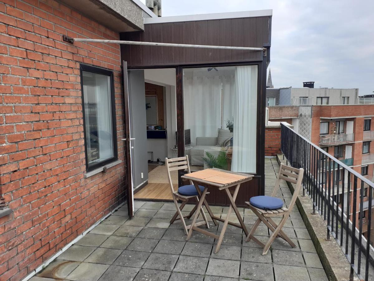 Gezellig Centraal Gelegen Penthouse Oostende Apartment Ngoại thất bức ảnh