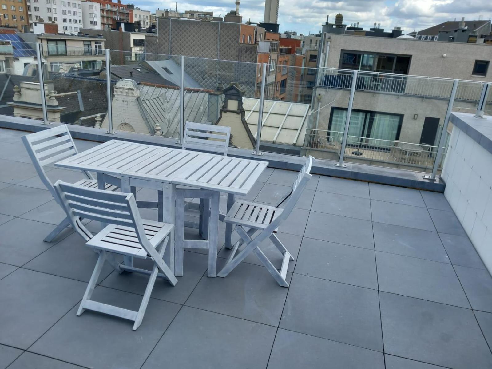 Gezellig Centraal Gelegen Penthouse Oostende Apartment Ngoại thất bức ảnh